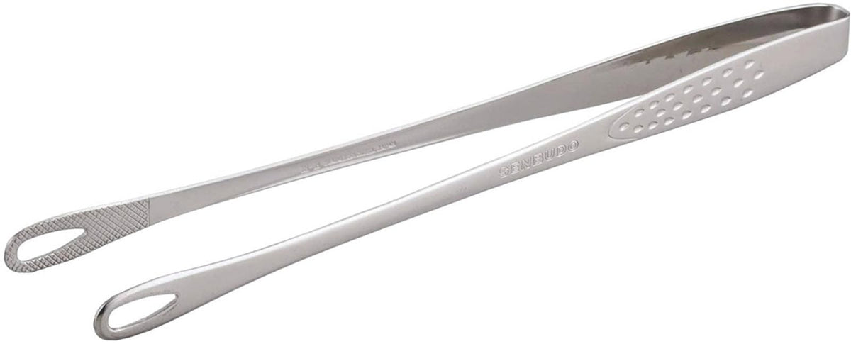 Shimomura 42497 Smart Kitchen Tongs, Large with Floating Tips, No Dirt, Made in Japan, Easy to Grab, Outdoor, Dishwasher Safe, Yakiniku, Fried Food, Total Length 10.2 inches (26 cm), Nippon Chopsticks