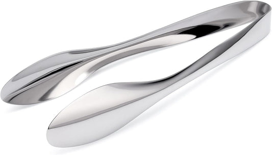 Premium Stainless Steel Serving Tongs (6'' Small)
