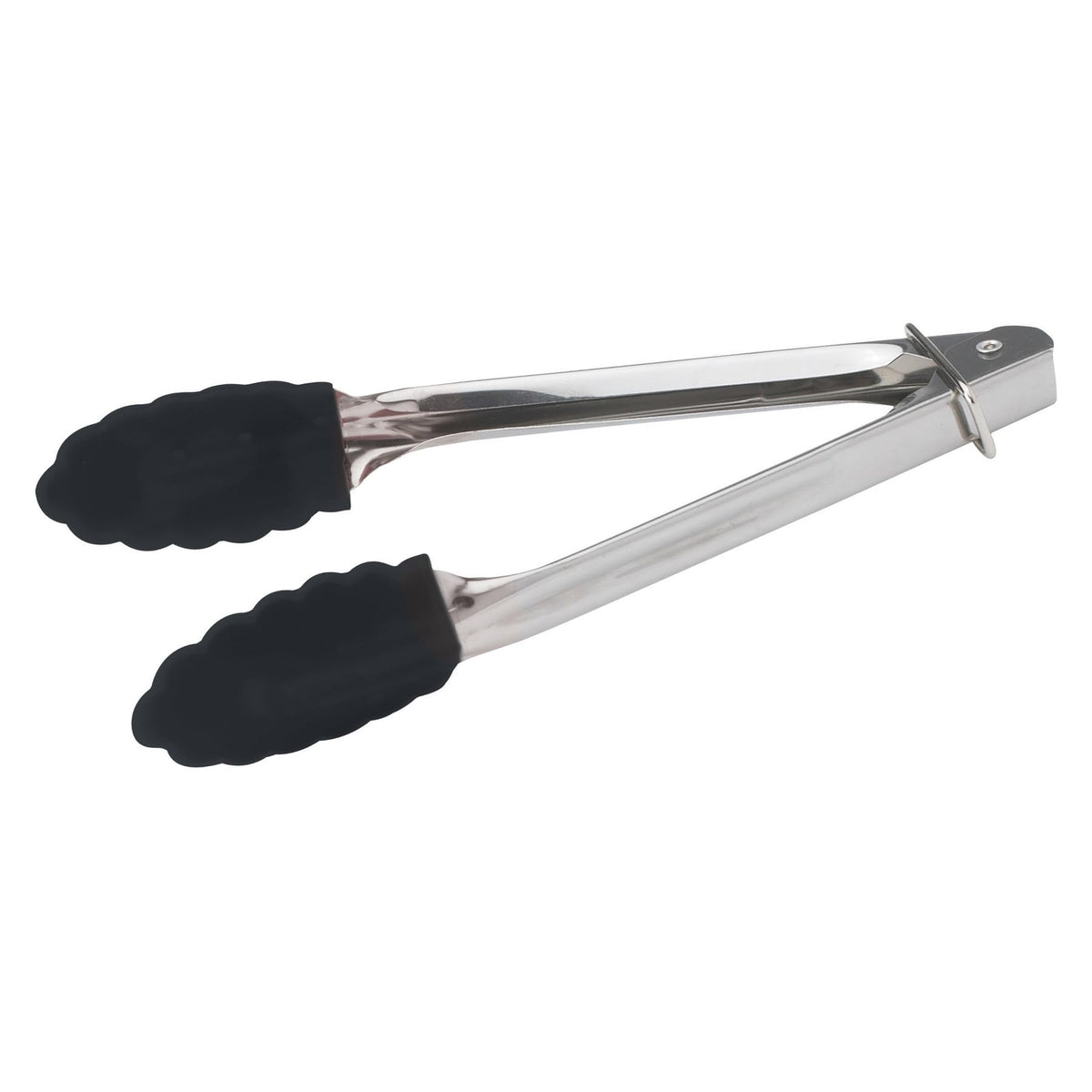 Winco Stainless Steel, Coiled Spring Utility Tong Heavyweight, 12-Inch, Medium