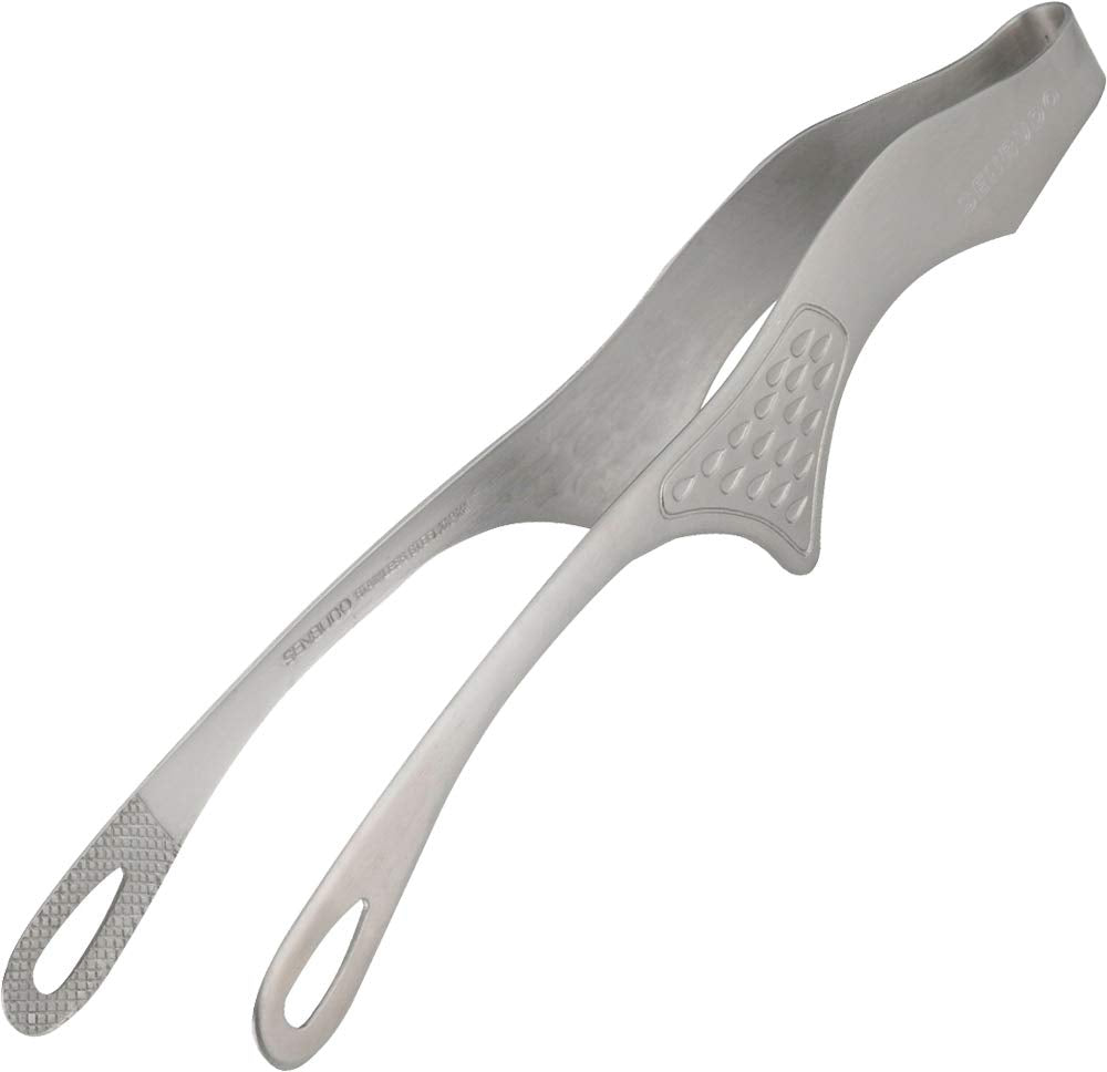 Shimomura 42497 Smart Kitchen Tongs, Large with Floating Tips, No Dirt, Made in Japan, Easy to Grab, Outdoor, Dishwasher Safe, Yakiniku, Fried Food, Total Length 10.2 inches (26 cm), Nippon Chopsticks