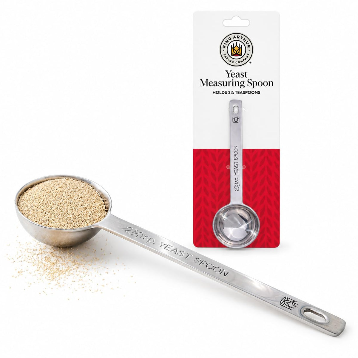 King Arthur Baking Company Spice Measuring Spoons, 18/8 Stainless Steel, 7-Piece Set, Precision Measures, For Baking And Cooking