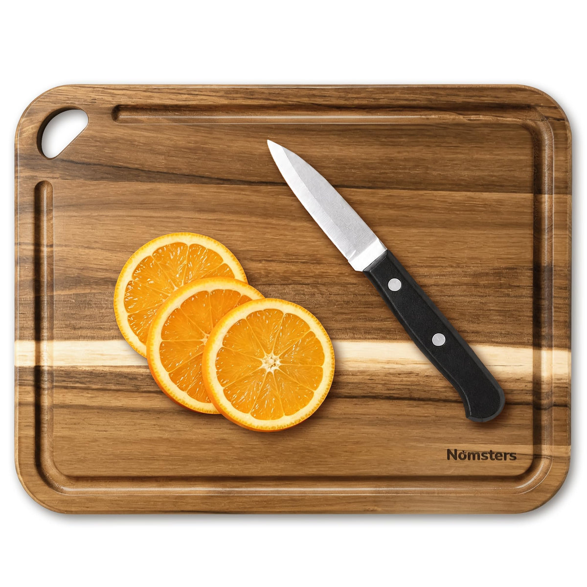 Teak Cutting Board Small 9" Wood Cutting Boards For Kitchen Wooden Mini