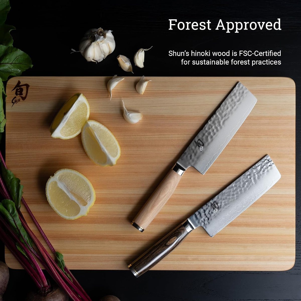 Shun Cutlery Small Hinoki Cutting Board