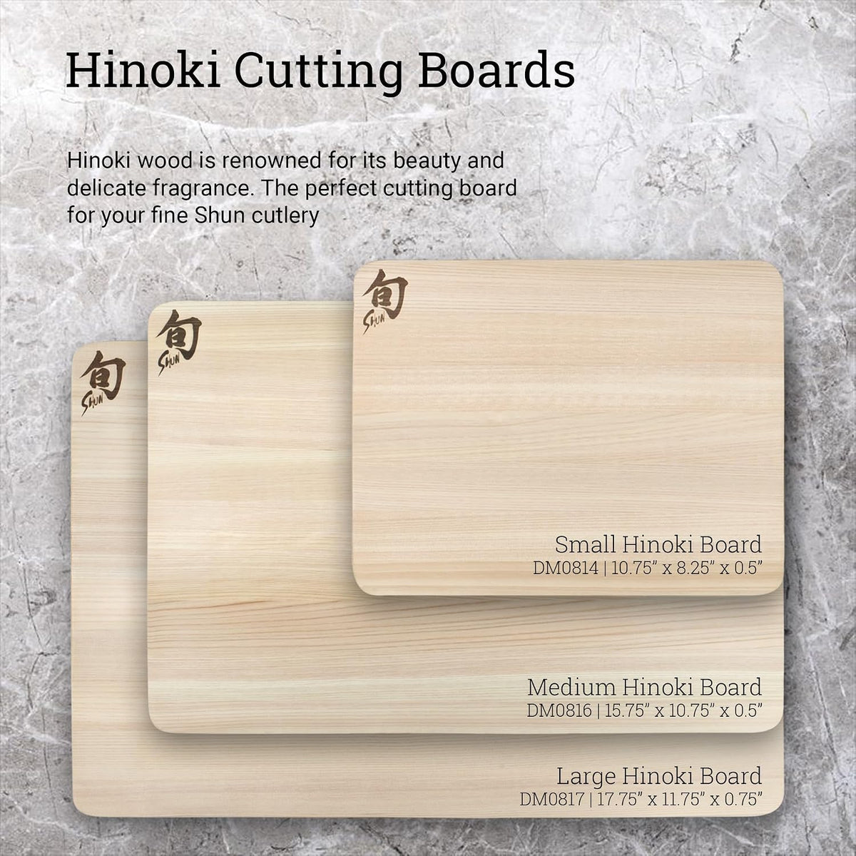 Shun Cutlery Small Hinoki Cutting Board