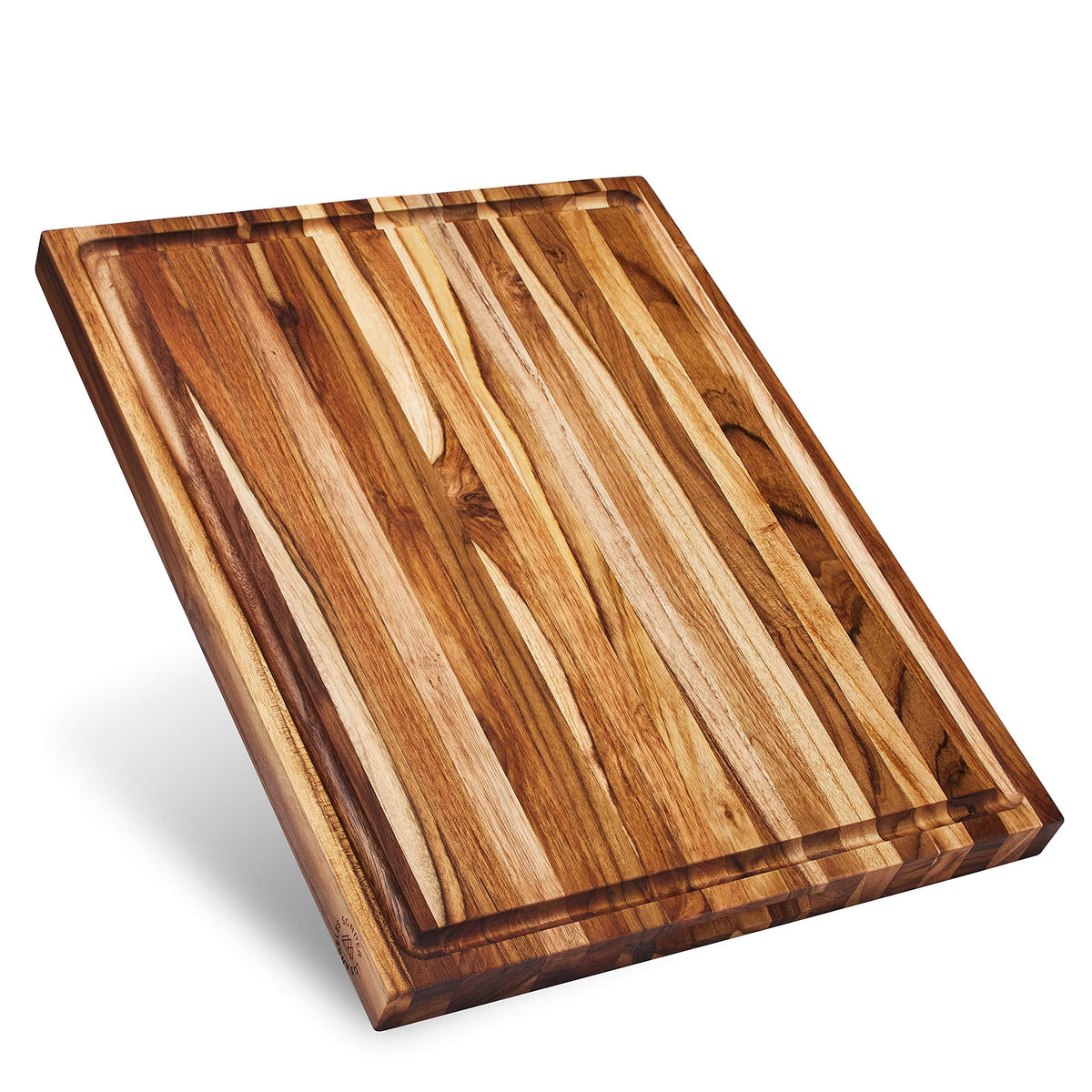 Sonder LA Doheny Duo Small Acacia Wood Cutting Board Set, 14x10x1 & 12x8x1"